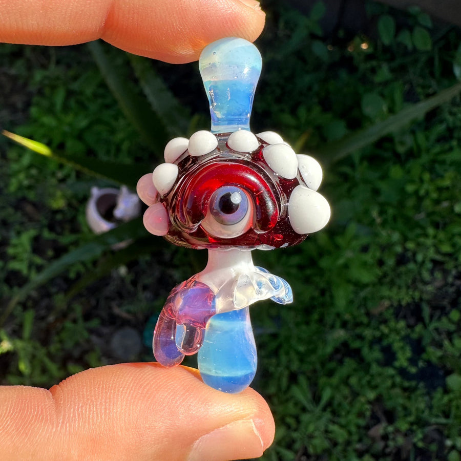 Amanita Cyclops Mushroom w/ Purple Drip